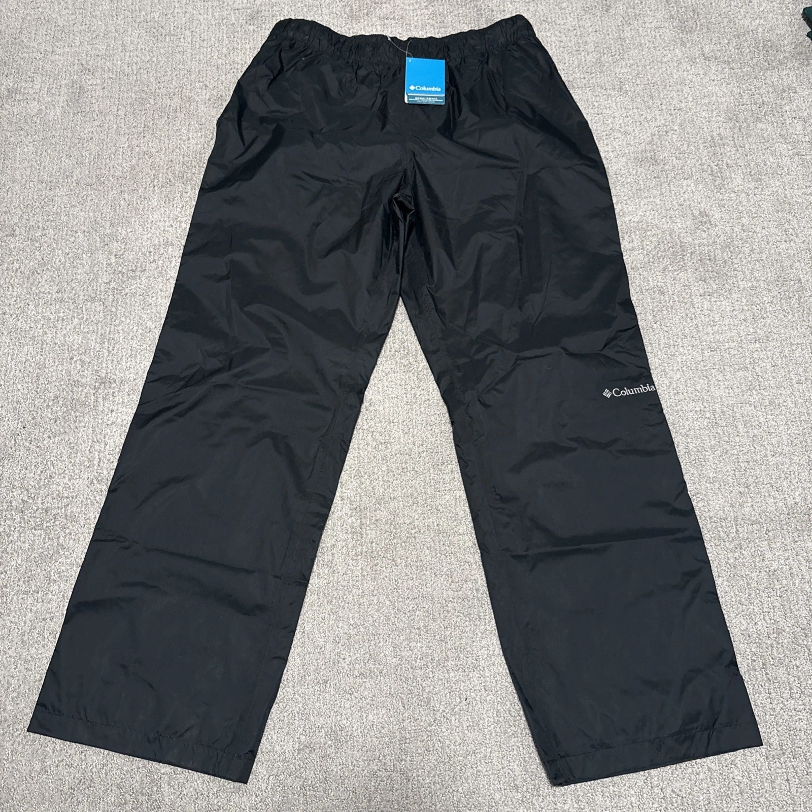 Columbia Sportswear Waterbrook Ridge rain pants 32 Inch Inseam Size Large NWT