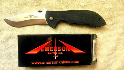 Emerson Commander NEW, Satin Finish, 8-3/4'' Overall Length