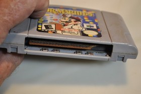 NES 64 Dr. Mario Game only no case  UNTESTED CONDITION see pictures