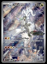 n's reshiram pokemon card N's Reshiram Battle Partners 109/100, ACE 10 Pokemon Card main image 1