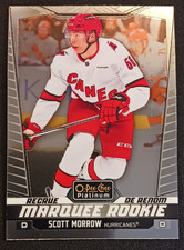 2024-25 O-Pee-Chee Platinum Marquee Rookie #222 Scott Morrow RC Carolina
