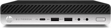 HP EliteDesk 800 G3 Mini PC 8GB RAM 256GB SSD i5-6500T Win10 Black