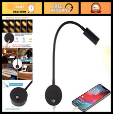 Dimmable USB RV Reading Light - Flexible LED Interior Fixture for Camper, Van, B