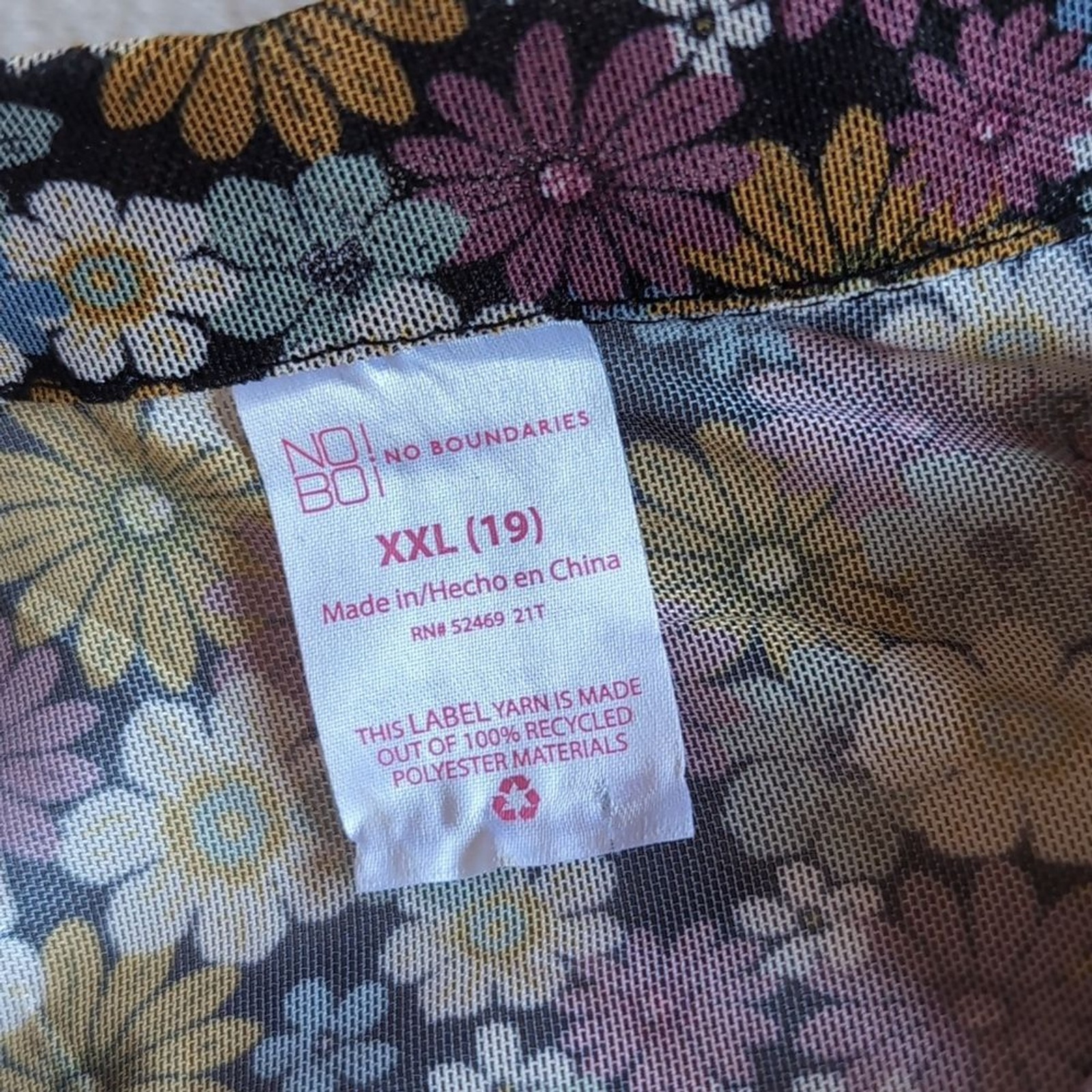 No Boundaries Floral Patterned Jacket - image 2