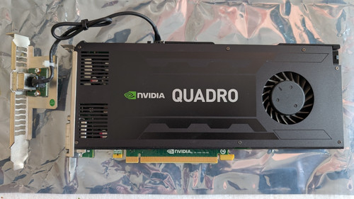 NVIDIA Quadro K4200 Workstation Grafikkarte 4GB GDDR5 DP DVI-D
