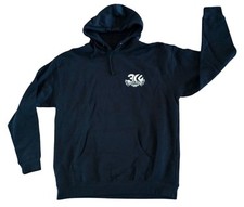Flux Snowboard Bindings 30th Hoodie Pullover Sweatshirt Mens Size XL Black New
