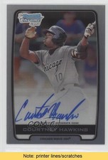 2012 Bowman Draft Chrome Picks Refractor Courtney Hawkins #BCA-CH Auto READ g6p