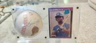 Ken Griffey Jr signed baseball FOTOBALL