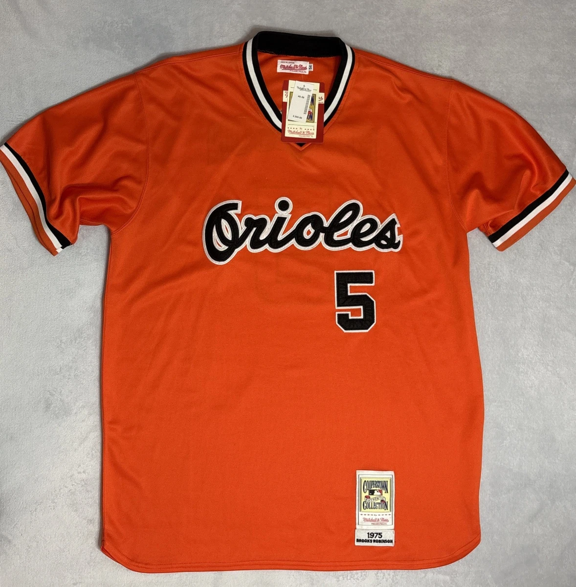 Brooks Robinson Baltimore Orioles Orange MLB Fan Apparel