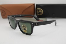 NEW RAY-BAN RB 2283 901/31 MR BURBANK BLACK G-15 LENS AUTHENTIC SUNGLASSES 55-20