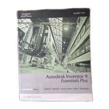 Autodesk Inventor 9 Edition Essentials Plus With CD Rom Like New