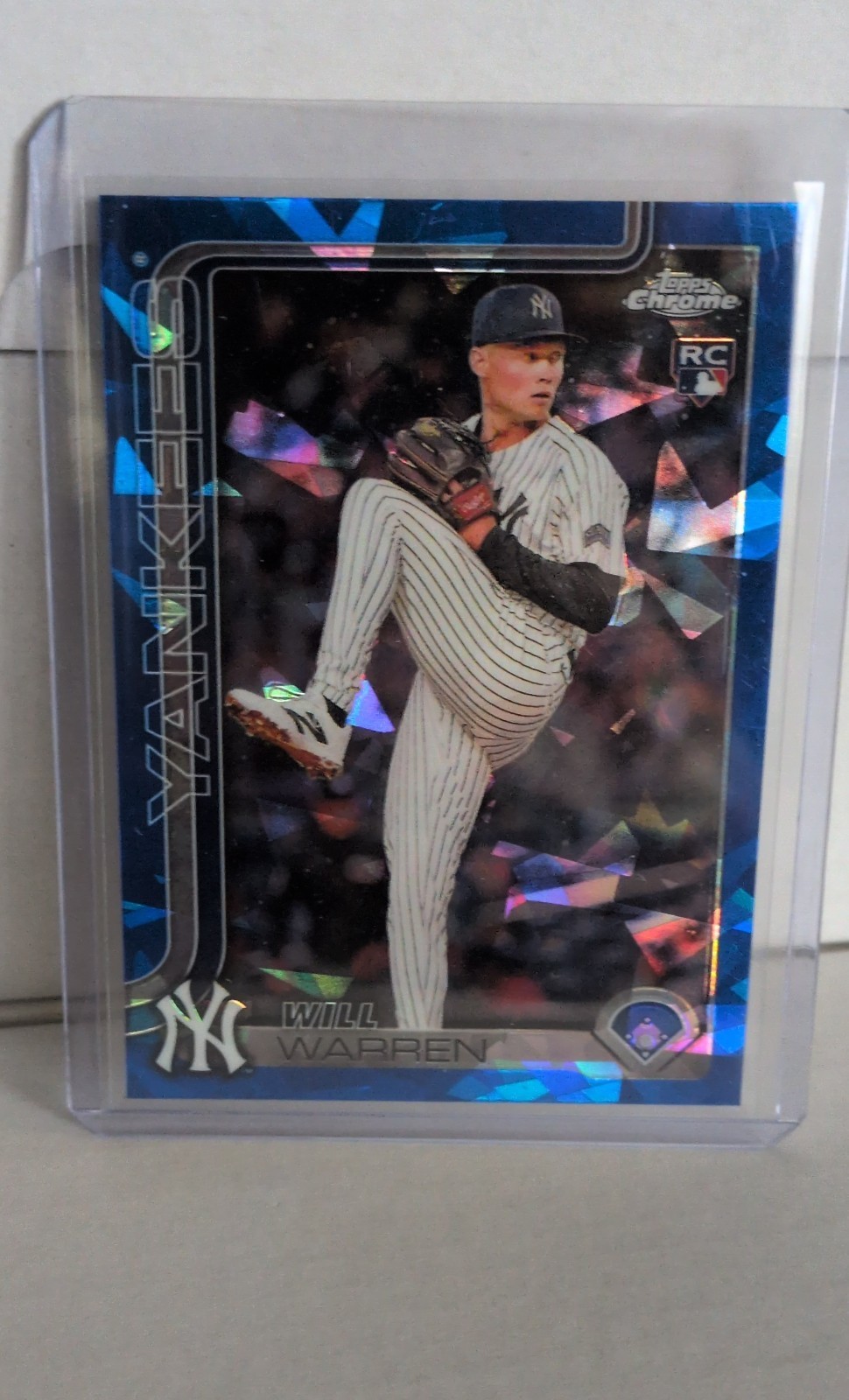 2025 Topps Chrome Sapphire Edition - Will Warren, Will Warren #81 (RC)