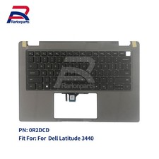 New For Dell Latitude 3440 3450 Palmrest Upper Case US Backlit Keyboard 0R2DCD