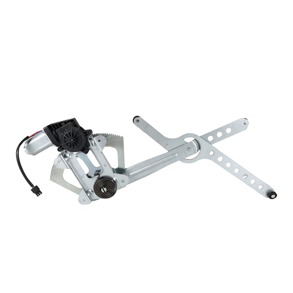 Juego de pares de reguladores de ventana eléctrica con motores delanteros diestros y diestros para Chevy GMC Cadillac Foto 2 de 4