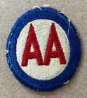WW2 US Army Anti Aircraft Command AA Patch Military