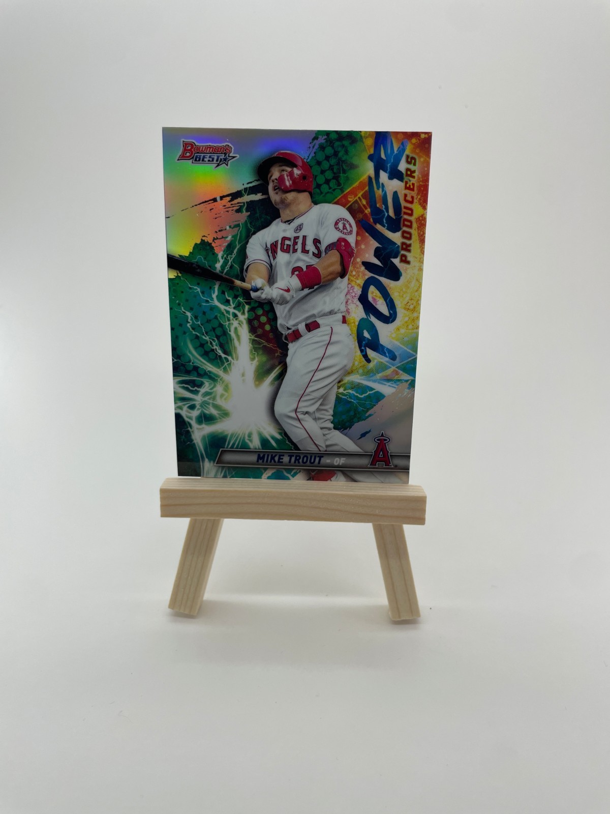 Topps 2019 Bowman's Best Power Producers Mike Trout #PP-MT