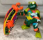 1990 Sewer Surfer Mike Teenage Mutant Ninja Turtle TMNT Playmates Vintage Figure
