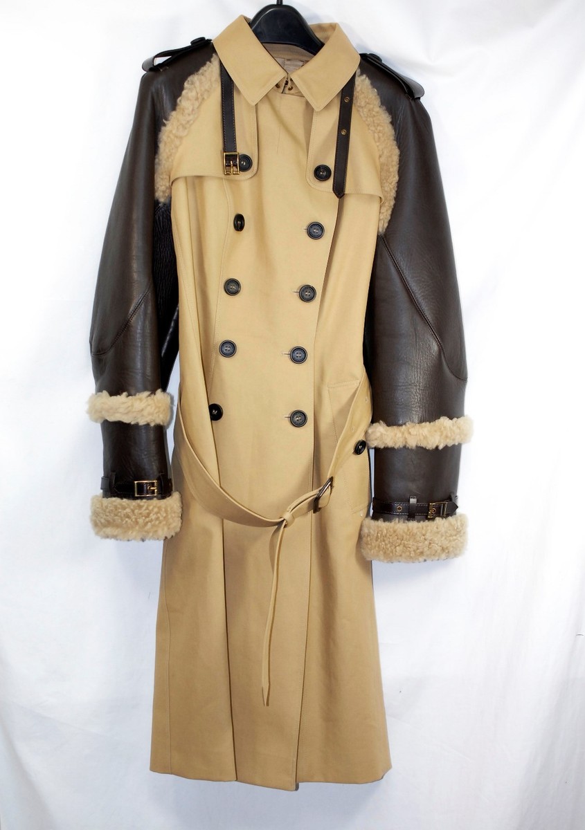 ピカSHOP　Burberry PRORSUM trench coat BURBERRY PRORSUM Trench Coat Made In The Uk Cashmere Blend
