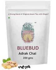 BLUEBUD Tea | Adrak Chai | Ginger Tea 200g Free Shipping World Wide
