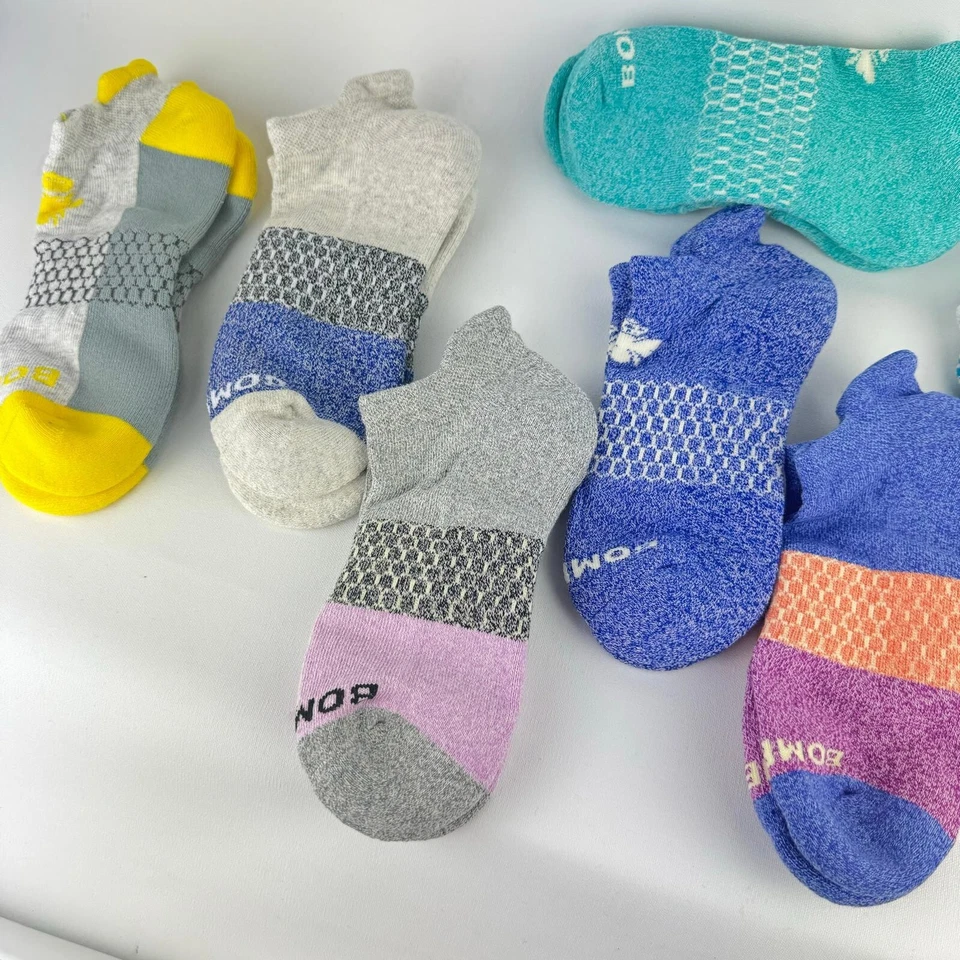 Bombas Women's Ankle Socks 8-Pack Gift Box Size Medium 8-10.5 - Image 4 of 4