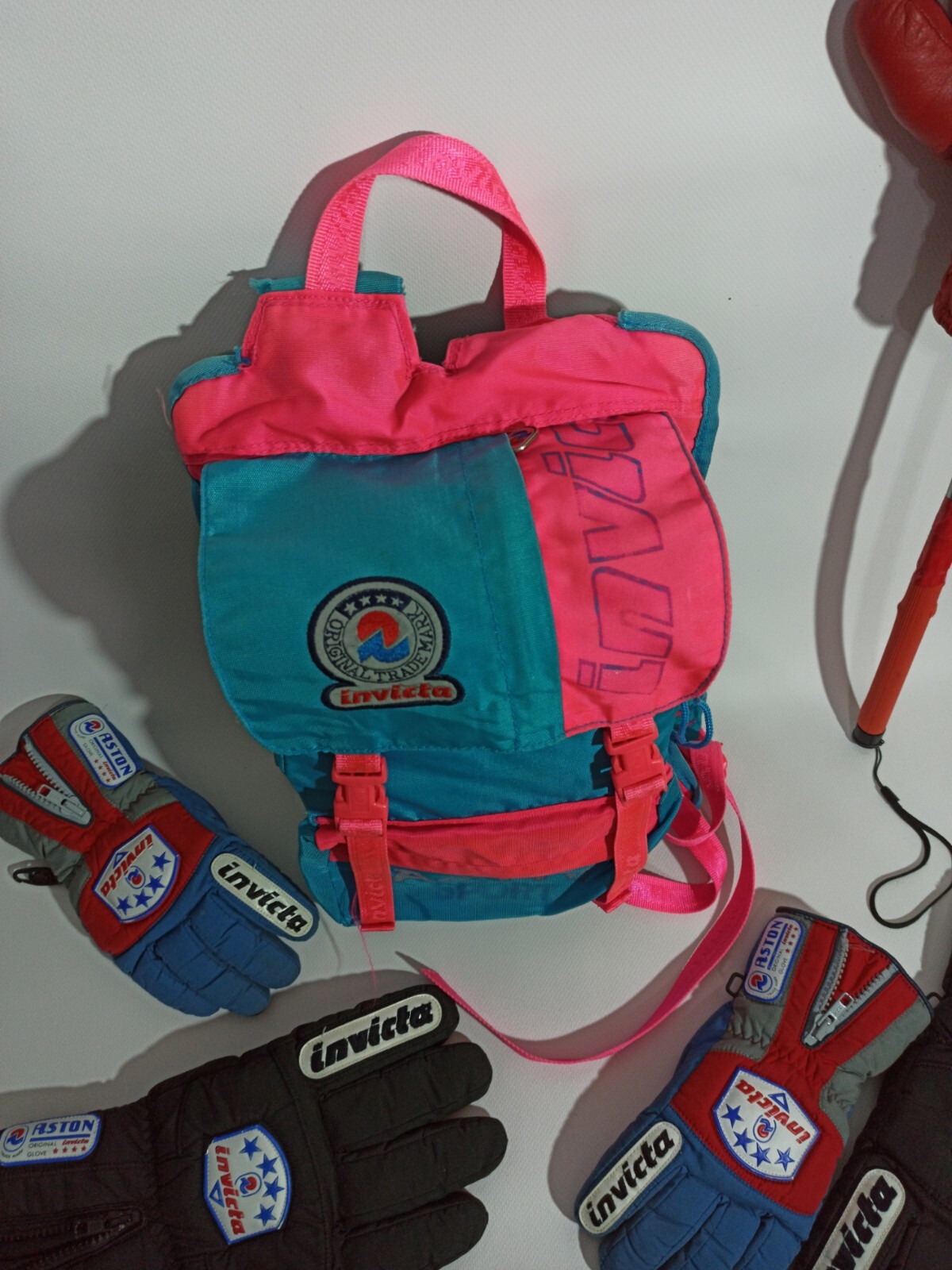 Invicta Backpack mini multicolor USED  import dir… - image 2