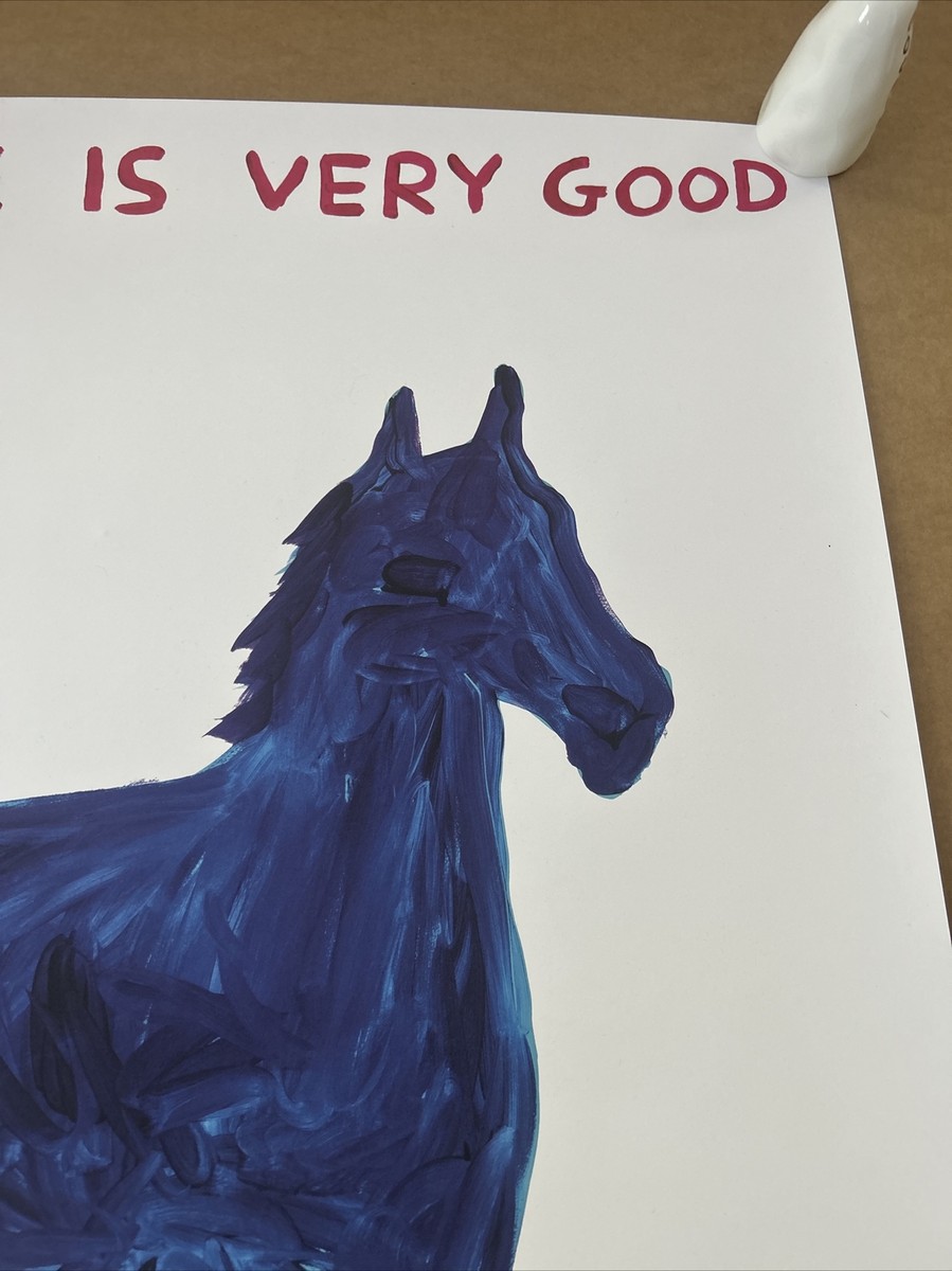 David Shrigley Original Poster - Life is Very Good﻿ | eBay UK