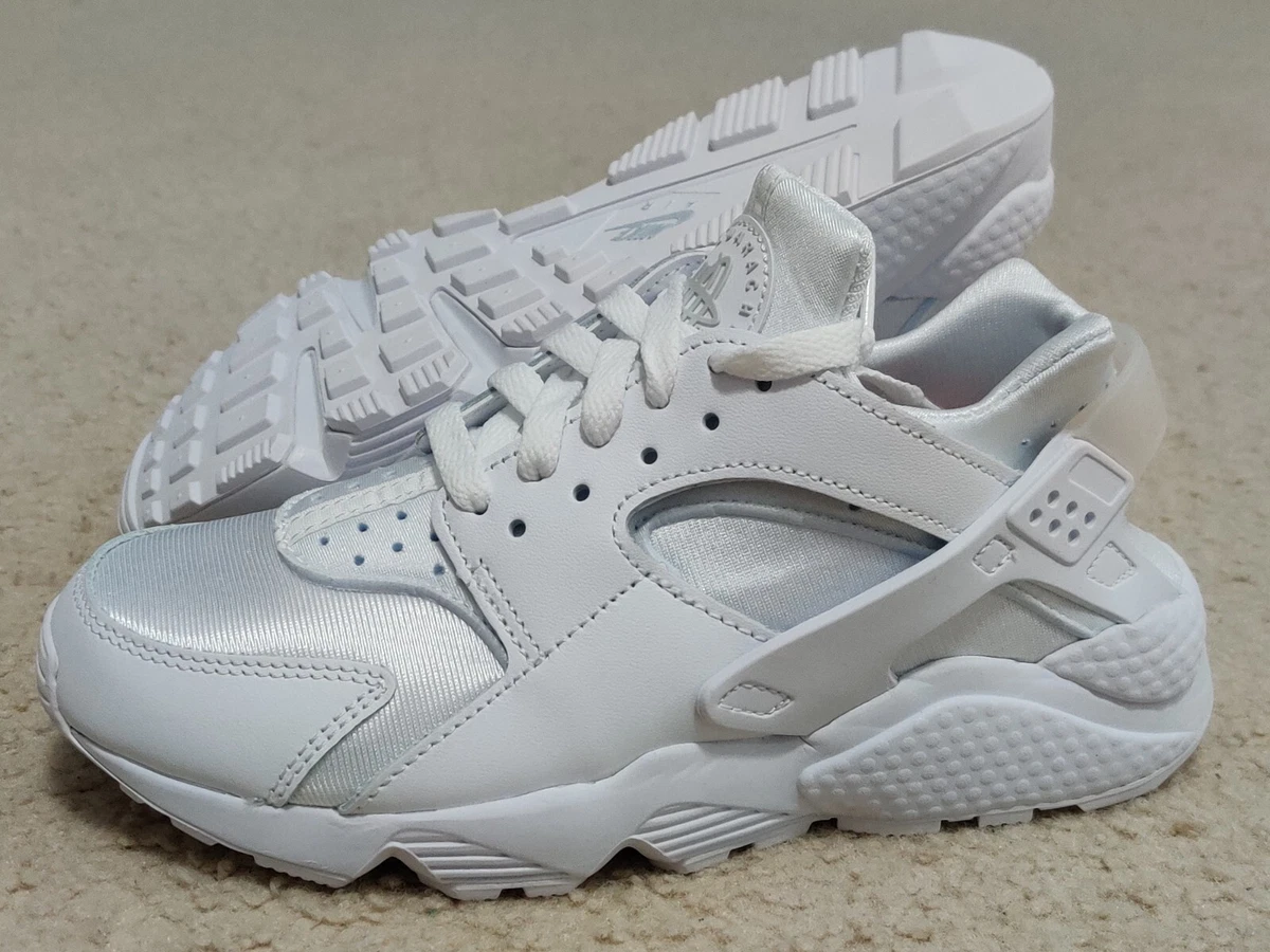 Nike Air Huarache Triple White Women&#039;s Shoes Pure Platinum 7 &amp; 9 DH4439-102 |