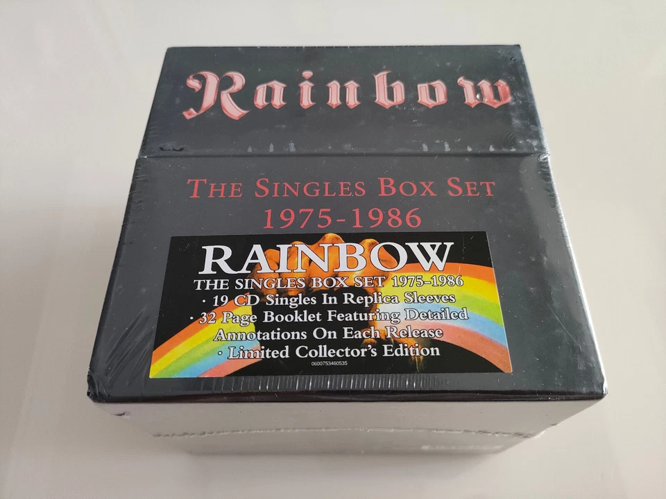 Rainbow Singles Box Set 1975-1986 (19CD, 2013) Limited Collector's Edition - Image 2 of 4
