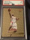 2006-Fleer Ultra LeBron James #26 SP Gold Medallion NBA Card PSA 9 Mint Rare