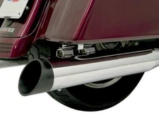 Bassani Black 4" Slash Cut Exhaust Muffler End Cap for Bassani Mufflers Harley