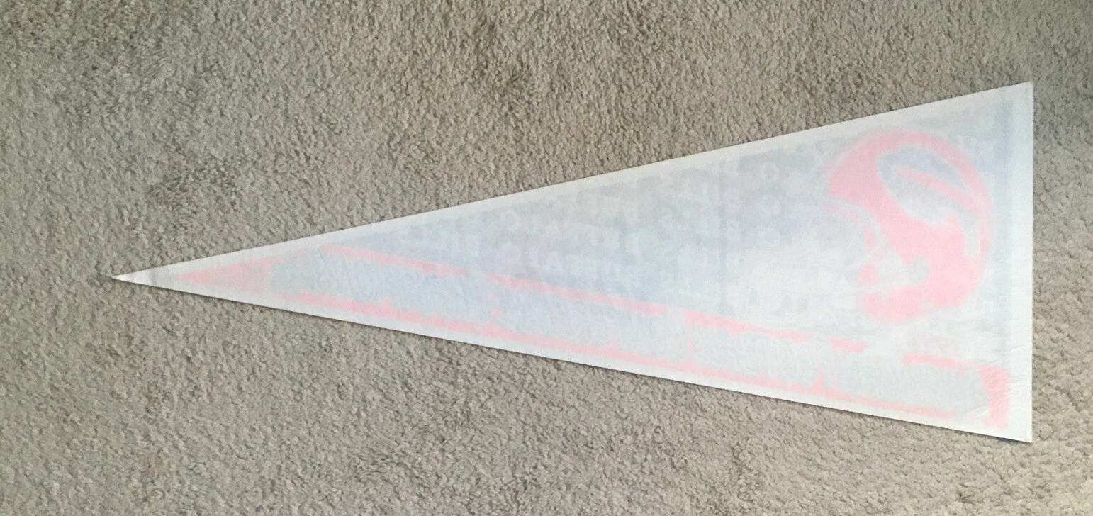 1992 Buffalo Bills AFC Champions Super Bowl Football Felt Pennant