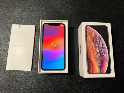 iPhone Xs ゴールド 256GB 本体 中古 ケース付 山口商品】Apple iPhone Xs ゴールド 本体+おまけ iPhone - iPhone Xs