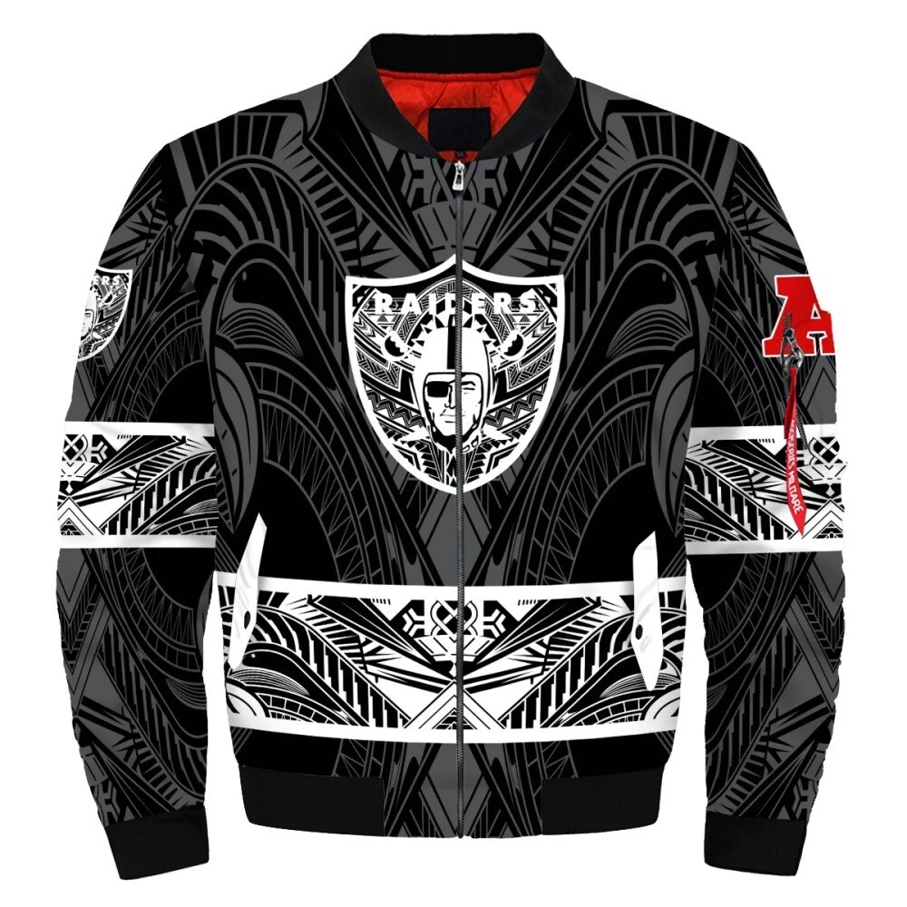 Las Vegas Raiders Men's Bomber Jacket