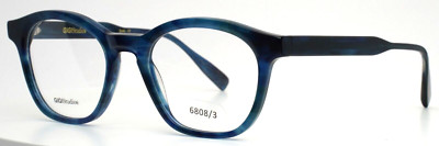 GIGI STUDIOS Praga 6808/3 Navy Womens Square Eyeglasses 50-20-145 B:42 A