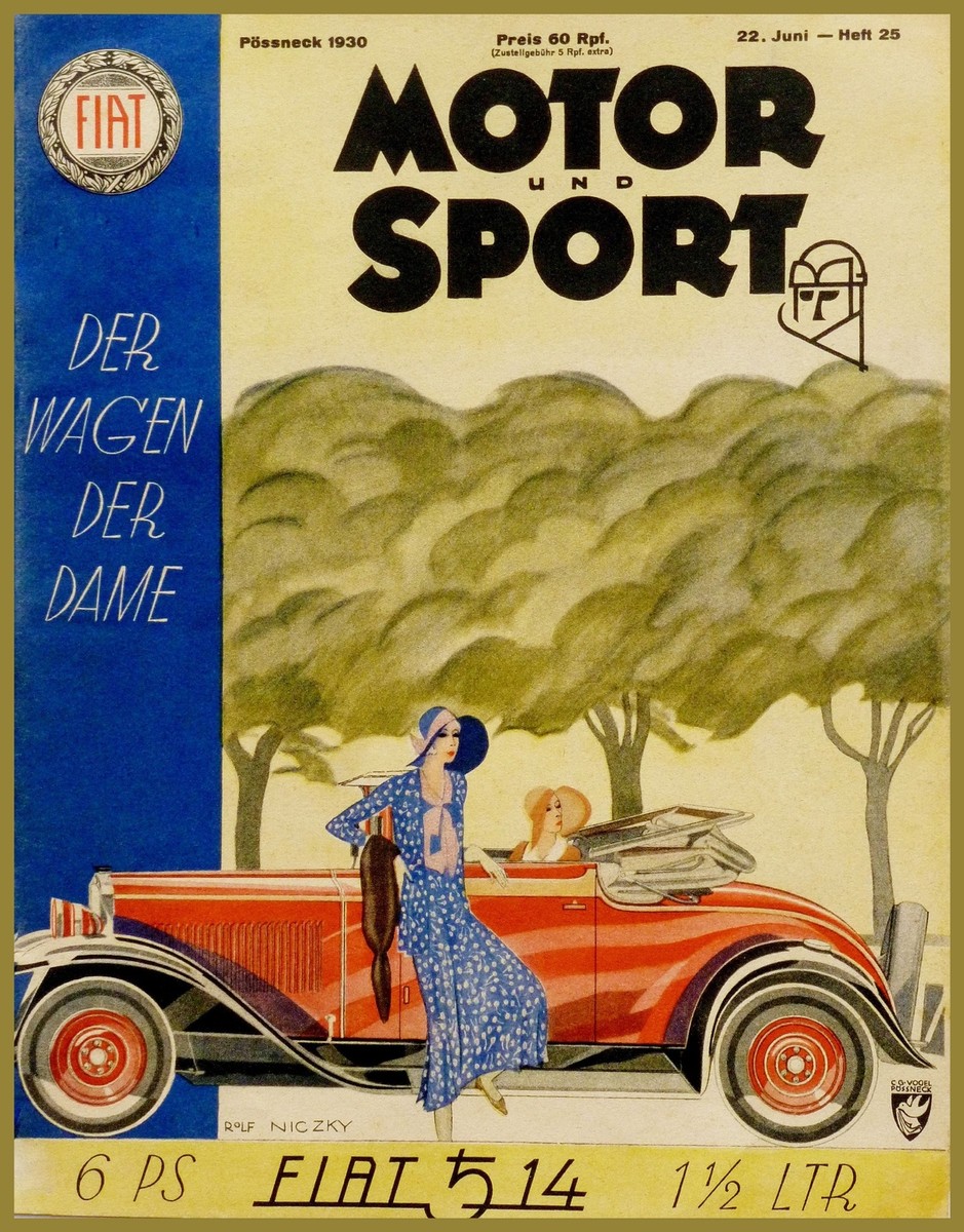 Affiche Déco 1934 – Course Automobile Saint-Sébastien – Style Vintage Reproduction