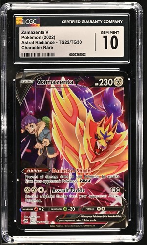 Zamazenta V graded CGC 10 for sale on eBay
