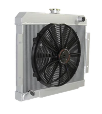 3Row Performance Radiator+16"Fan for72-83 Jeep CJ5 73-75 Jeep CJ6 76-86 Jeep CJ7
