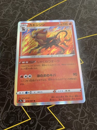 Pyroar Holo R Pokemon Card 016/067 S9A Battle Region