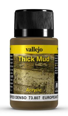 Texture Boue Épaisse Européenne Vallejo 40ml - Référence VAL73.807, Neuf