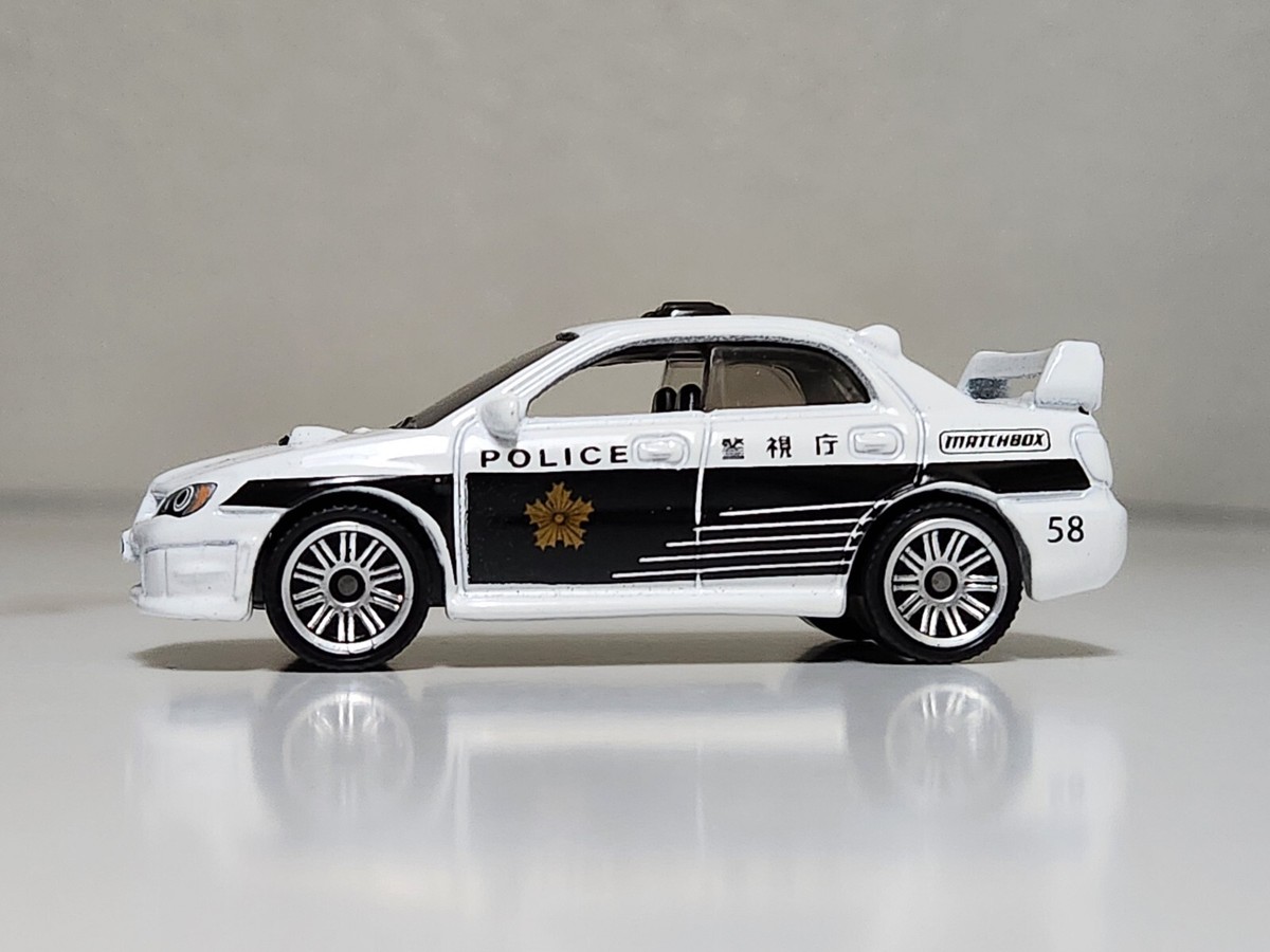 2024 Matchbox Police 2007 Subaru Impreza WRX 1:64 Collectible 5