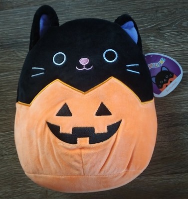 Squishmallow Autumn Halloween Black Cat 