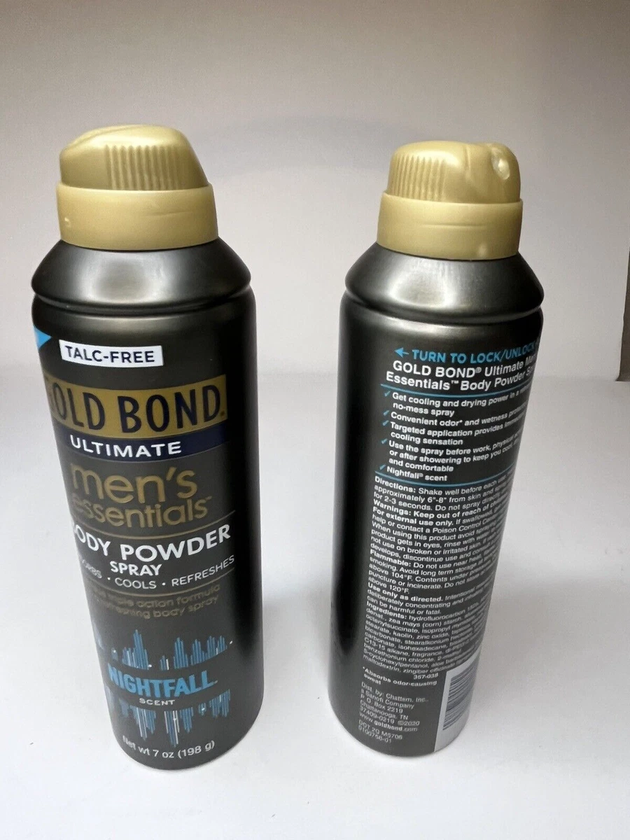 Men's body powder spray outlet