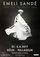 Emeli Sande - Long Live, KöLn 2017 | Konzertplakat | Poster