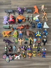 miscellaneous Figure Toy Lot Of 50 Disney Marvel  Ect. Vintage and Recent Lot 3