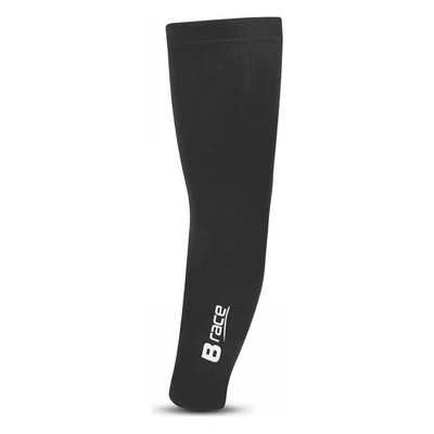 Winterärmel B-Race Aus Thermofleece Schwarz Größe L - Warm Und Bequem Mit Fleece