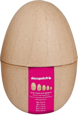 4 x Eierkartons für Osterdekoration verschiedene Größen BTS084C - gebraucht