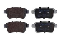 Quaro QP3458 Bremsbelagsatz, Scheibenbremse Hinterachse FÜR Renault