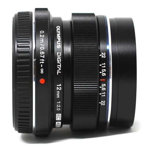 Olympus 12mm f2 M.Zuiko Digital ED Lens (Black) Camera Lens - Picture 7 of 12