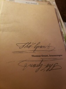 THOMAS GRANT IRONMONGER bx735