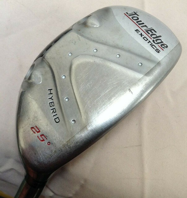 Tour Edge Golf Club Exotics XQuad 25 Degree Hybrid Graphite Shaft